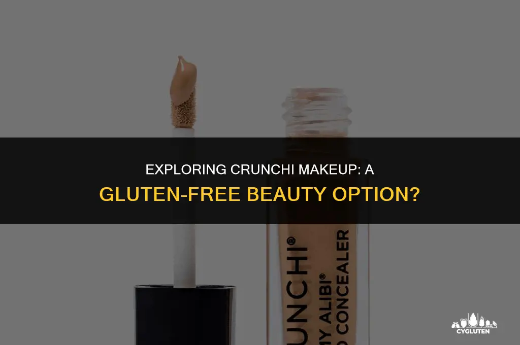 is crunchi makeup gluten free