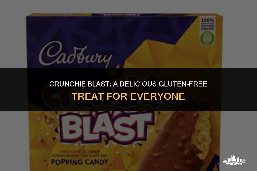 is crunchie blast gluten free