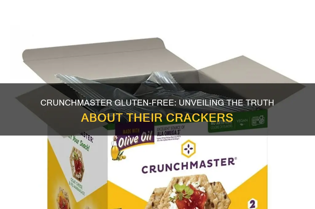 is crunchmaster gluten free