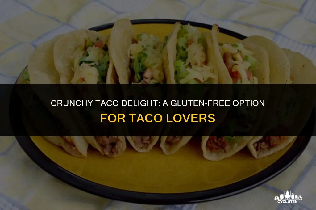 is crunchy taco gluten free
