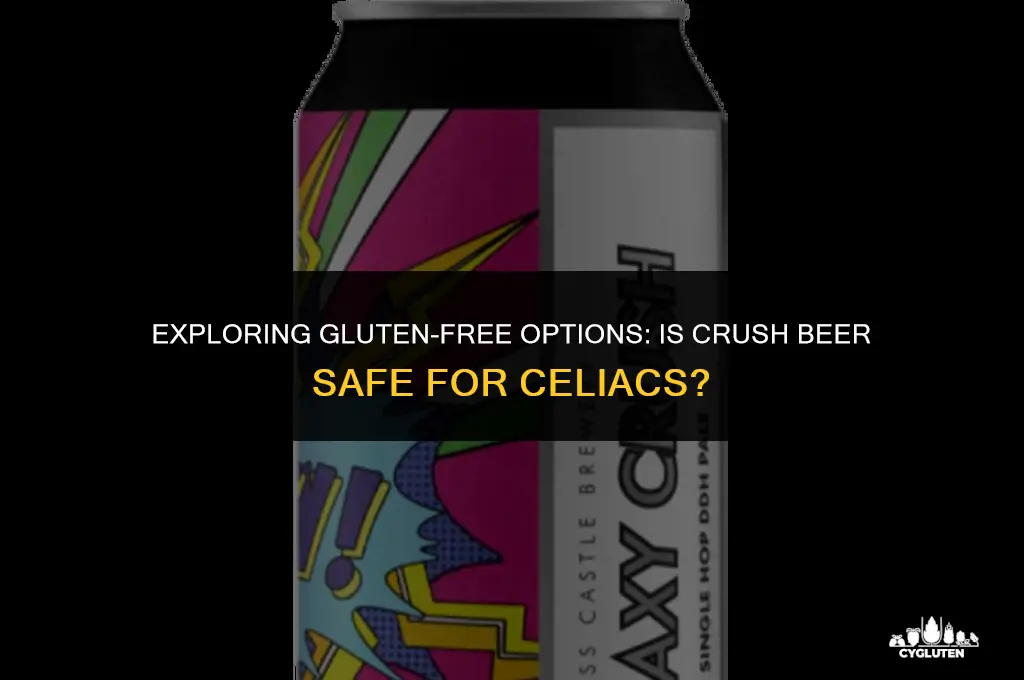 is crush beer gluten free