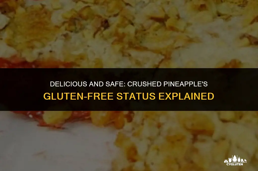 is crushed pineapple gluten free