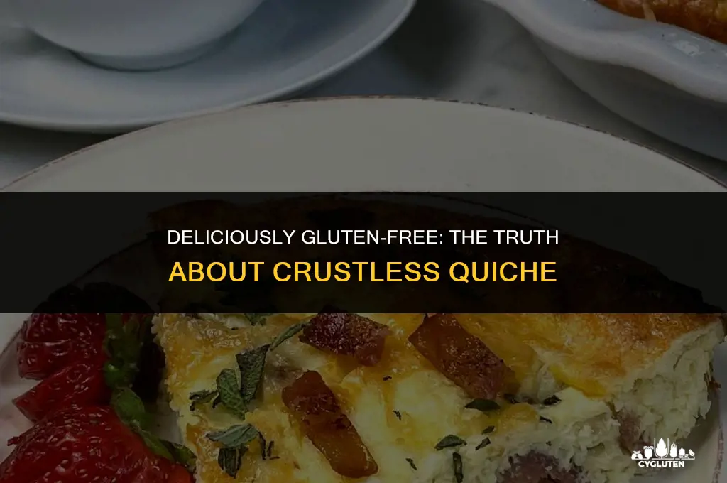 is crustless quiche gluten free