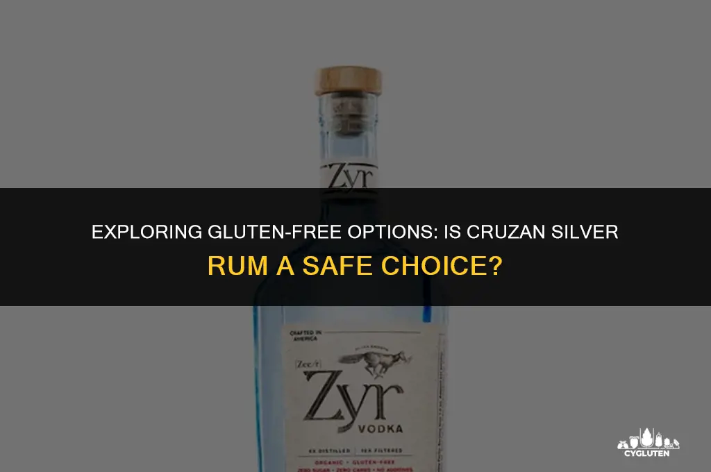 is cruzan silver gluten free