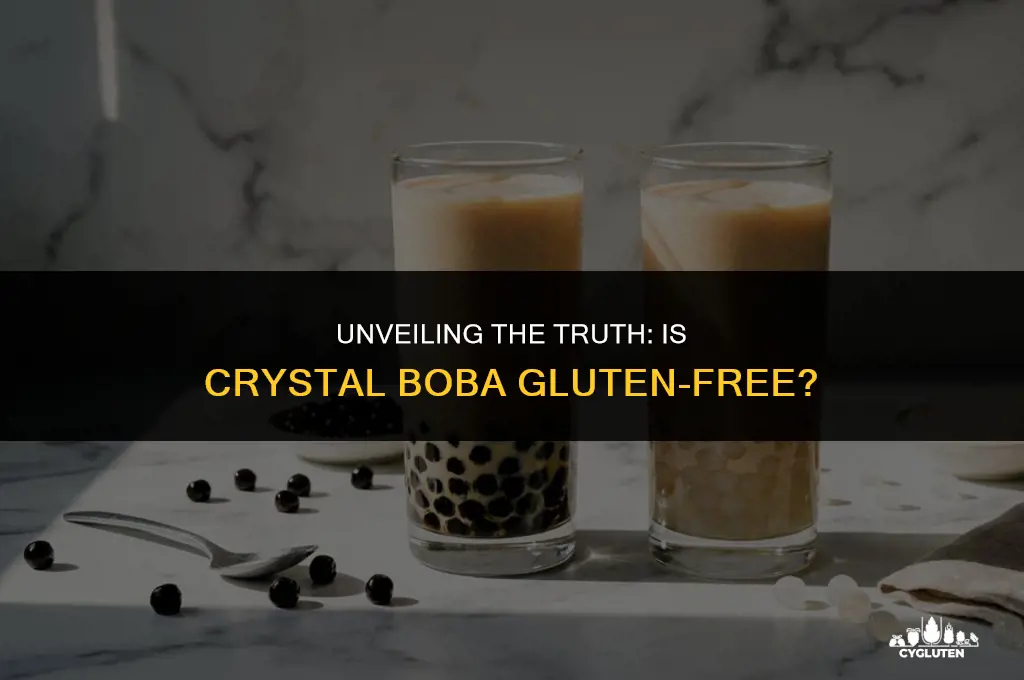 is crystal boba gluten free