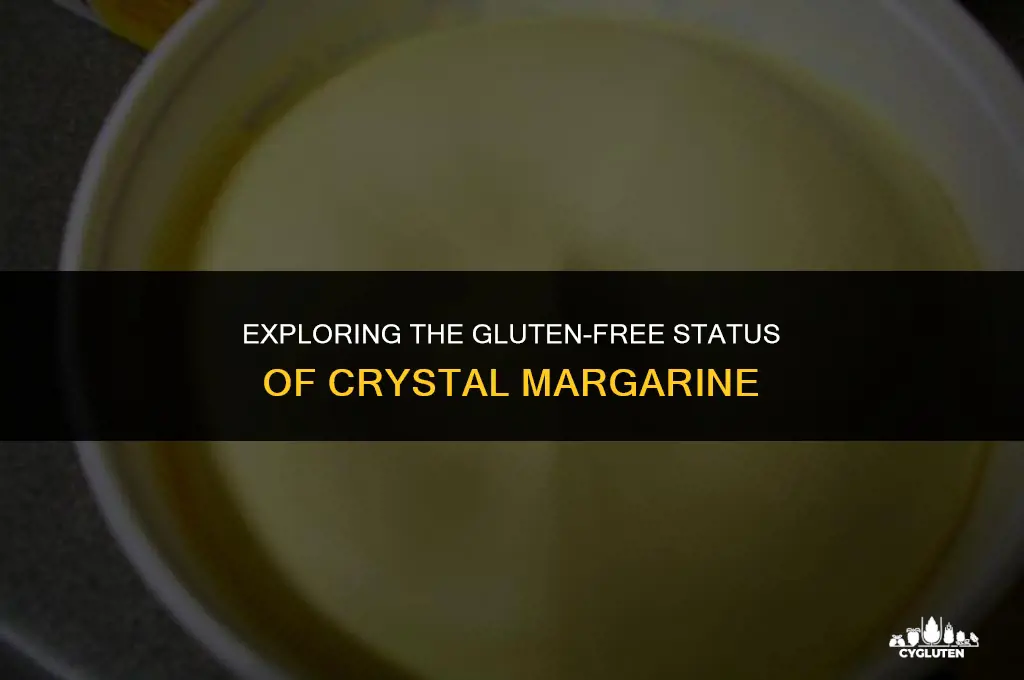 is crystal margarine gluten free