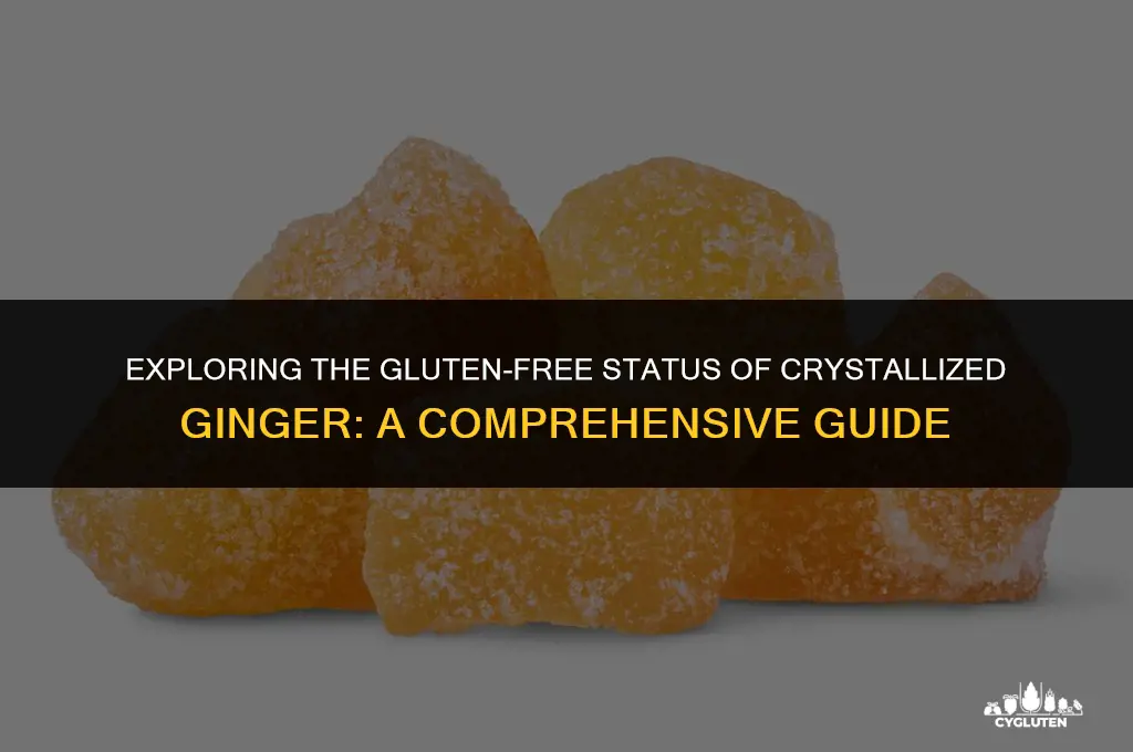 is crystallized ginger gluten free