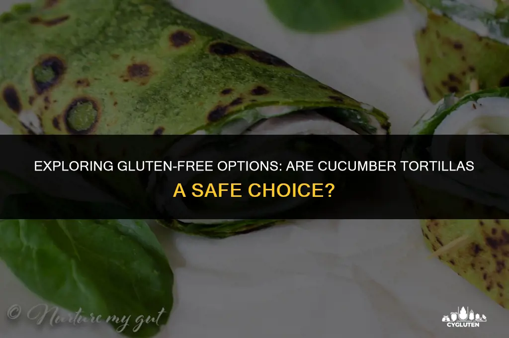 is cucumber tortilla gluten free