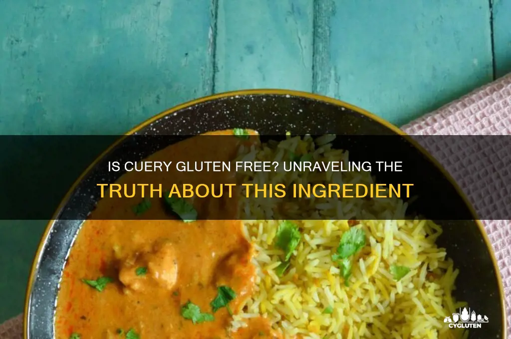 is cuery gluten free