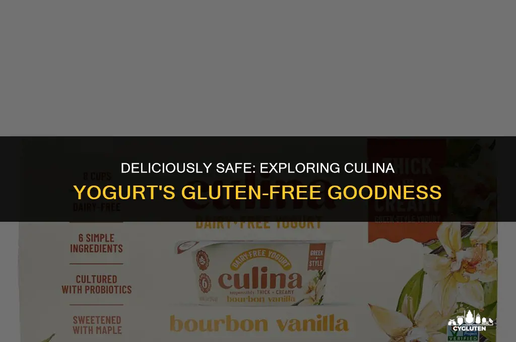 is culina yogurt gluten free