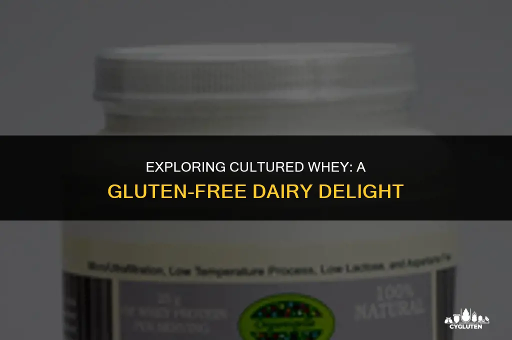 is cultured whey gluten free