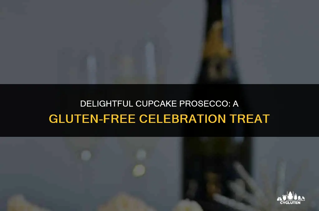is cupcake prosecco gluten free