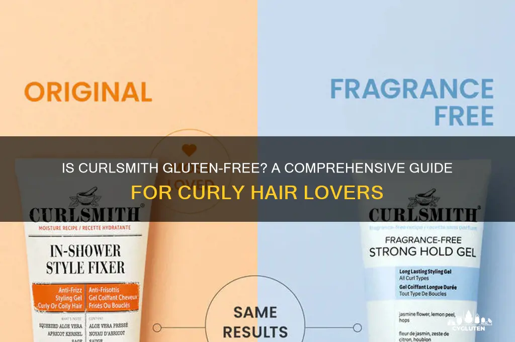 is curlsmith gluten free