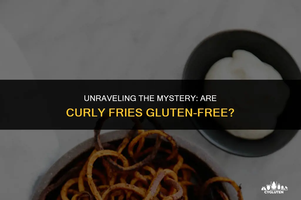 is curly fries gluten free