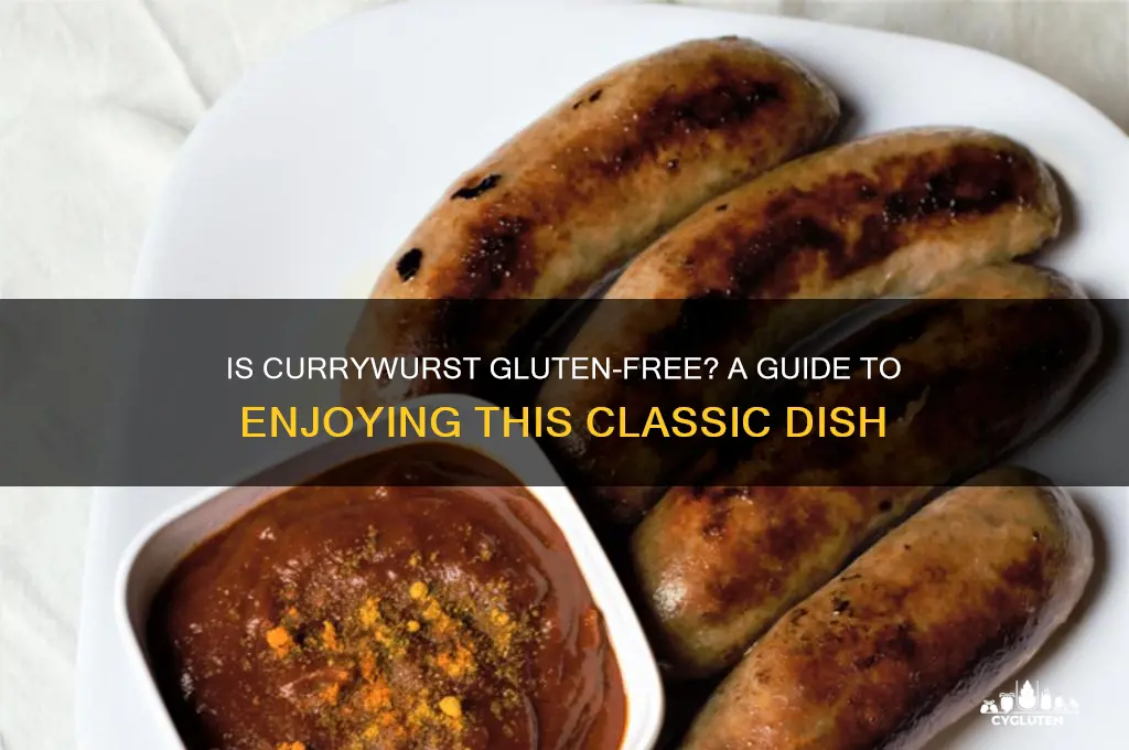 is currywurst gluten free