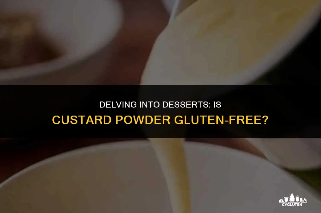 is custard powder gluten free