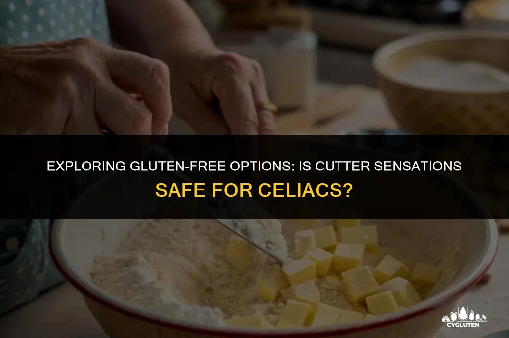 is cutter sensations gluten free