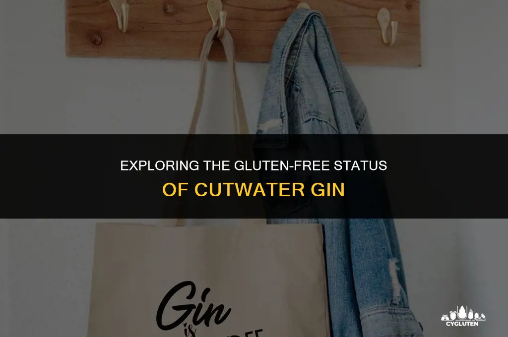 is cutwater gin gluten free