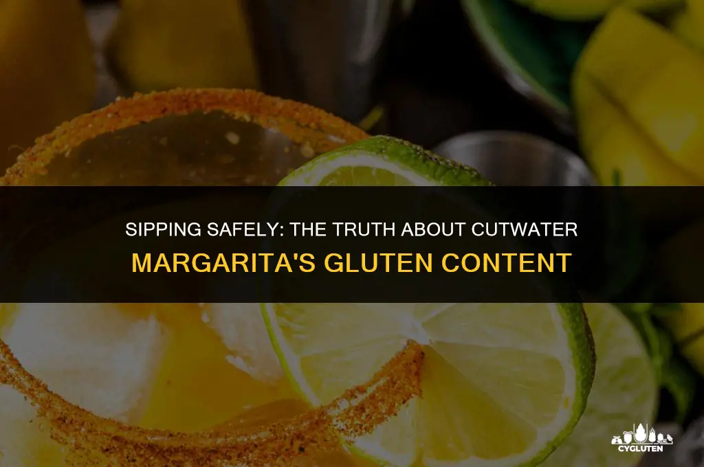 is cutwater margarita gluten free