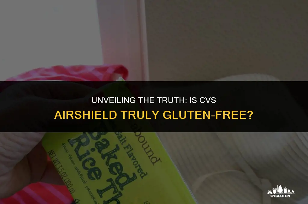 is cvs airshield gluten free