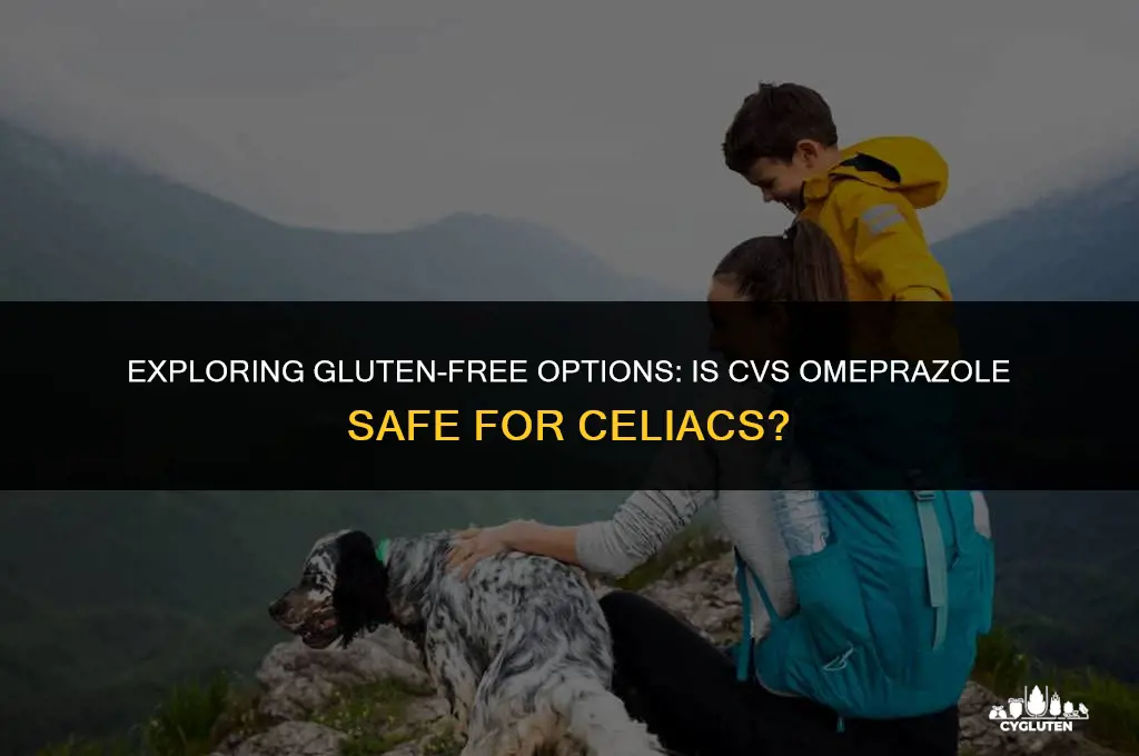 is cvs omeprazole gluten free