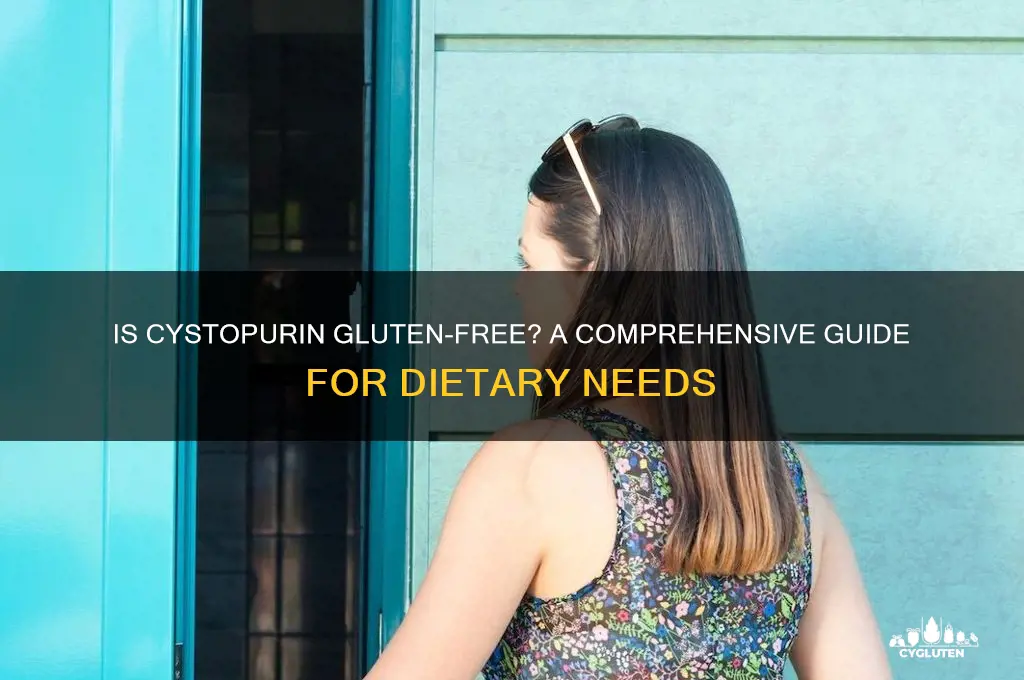 is cystopurin gluten free