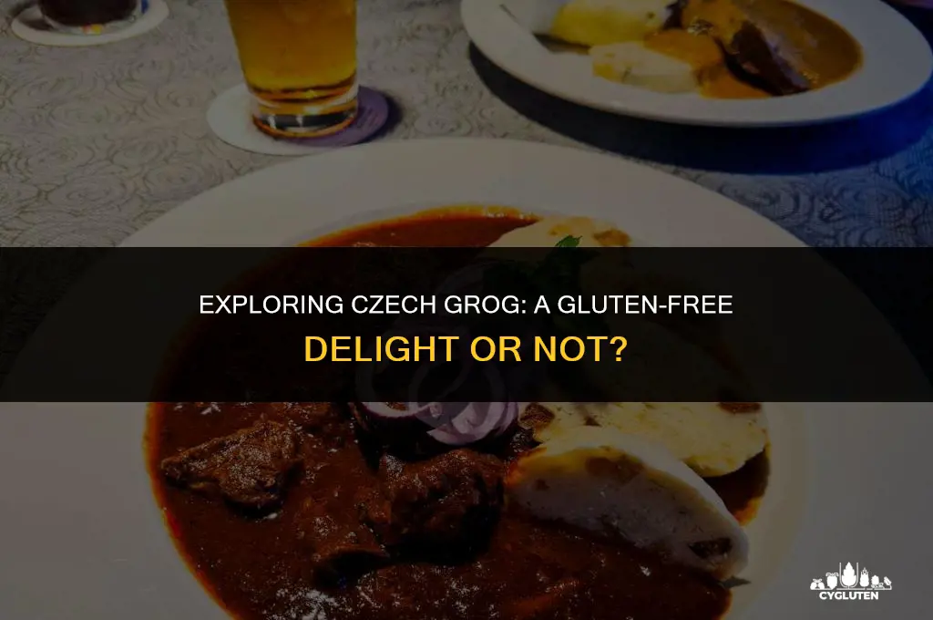is czech grog gluten free