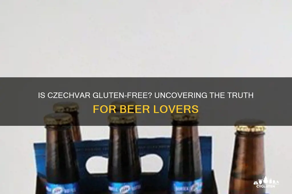 is czechvar gluten free