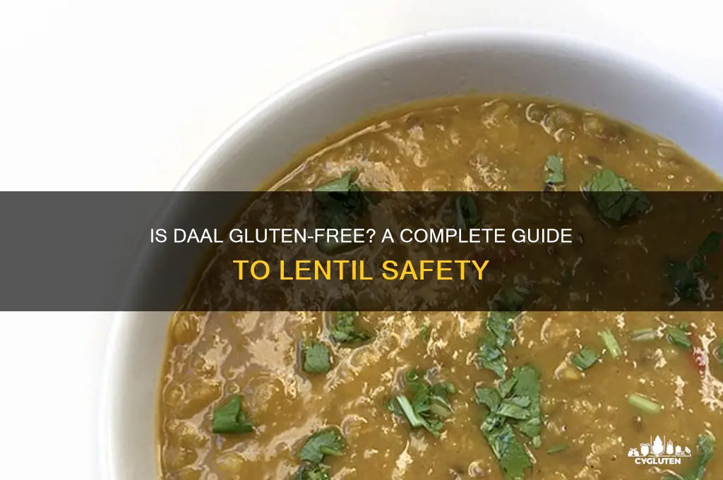 is daal gluten free