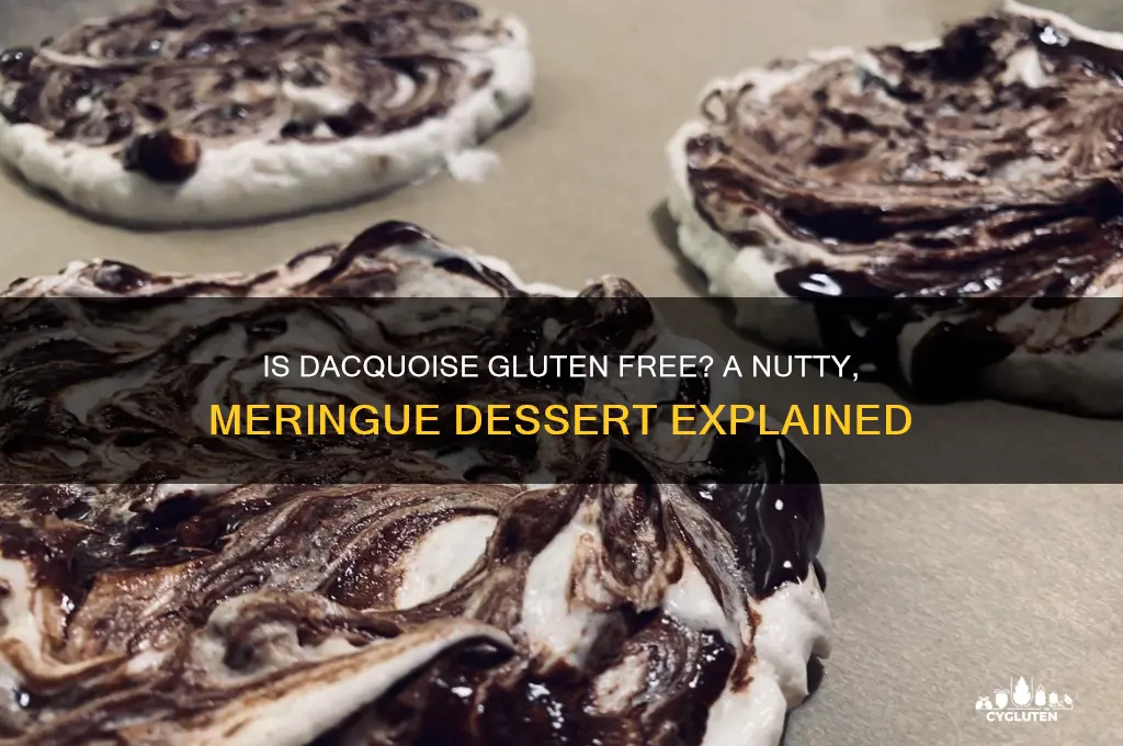 is dacquoise gluten free