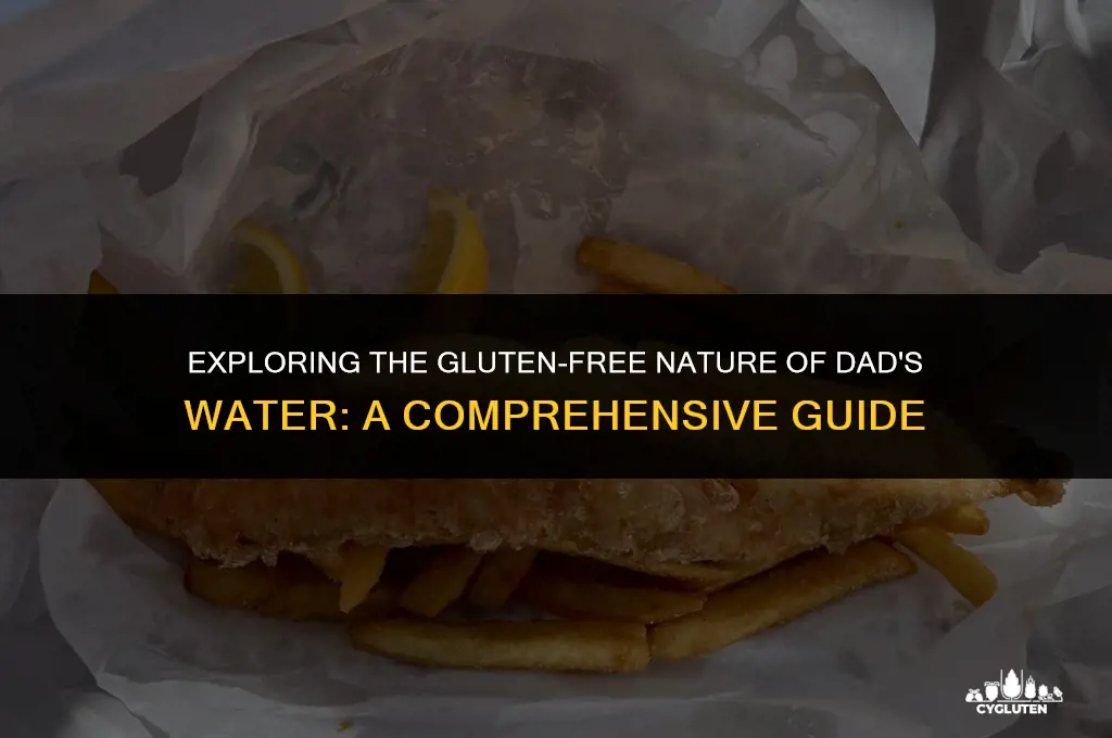 is dad water gluten free