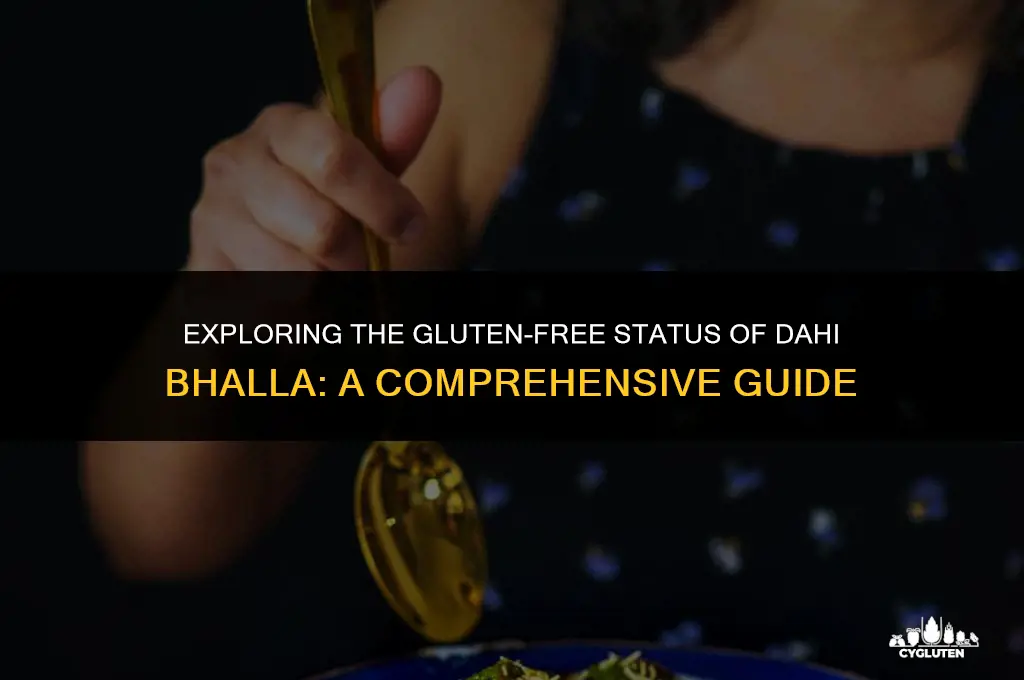 is dahi bhalla gluten free