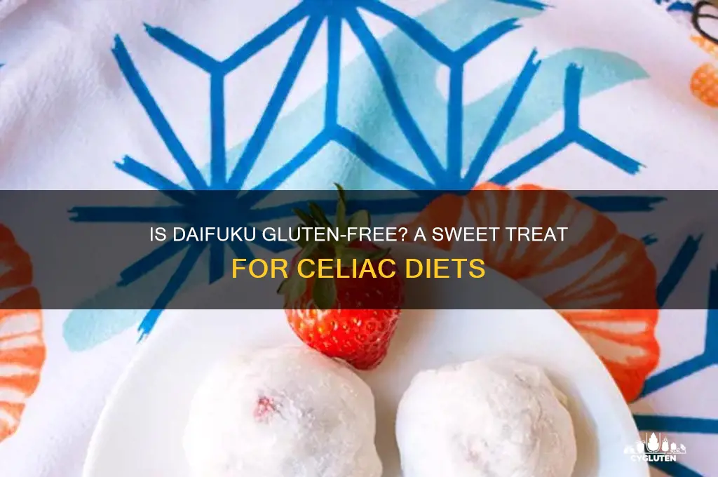 is daifuku gluten free