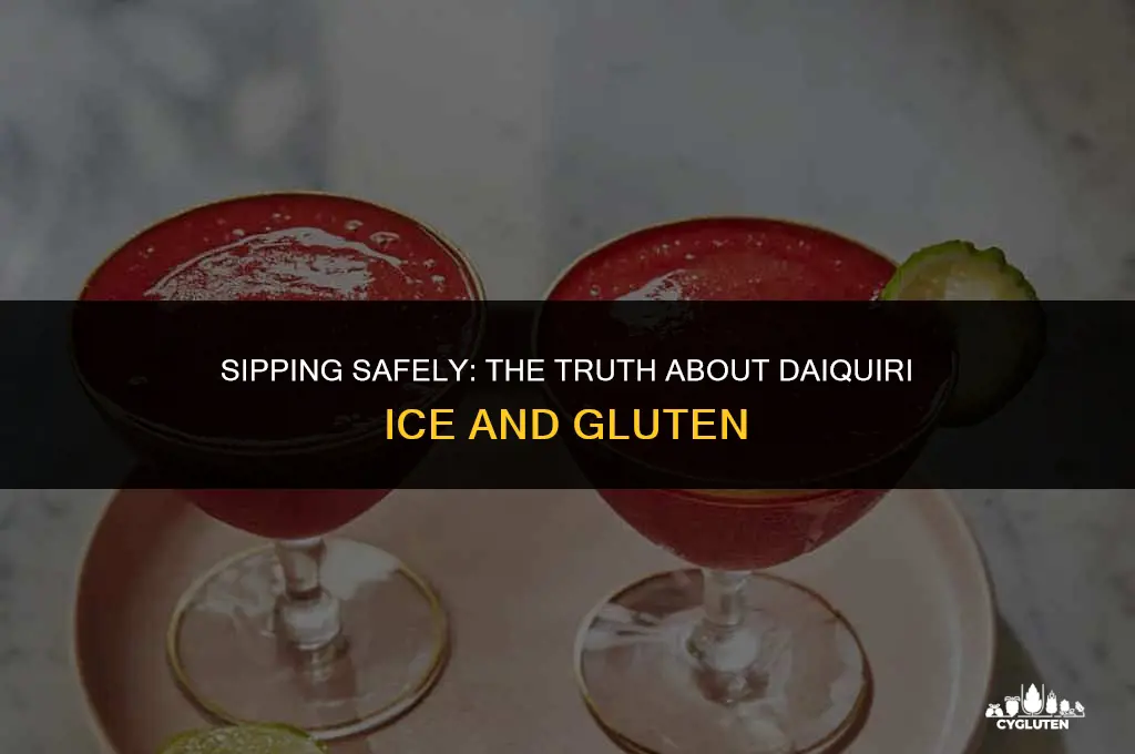 is daiquiri ice gluten free
