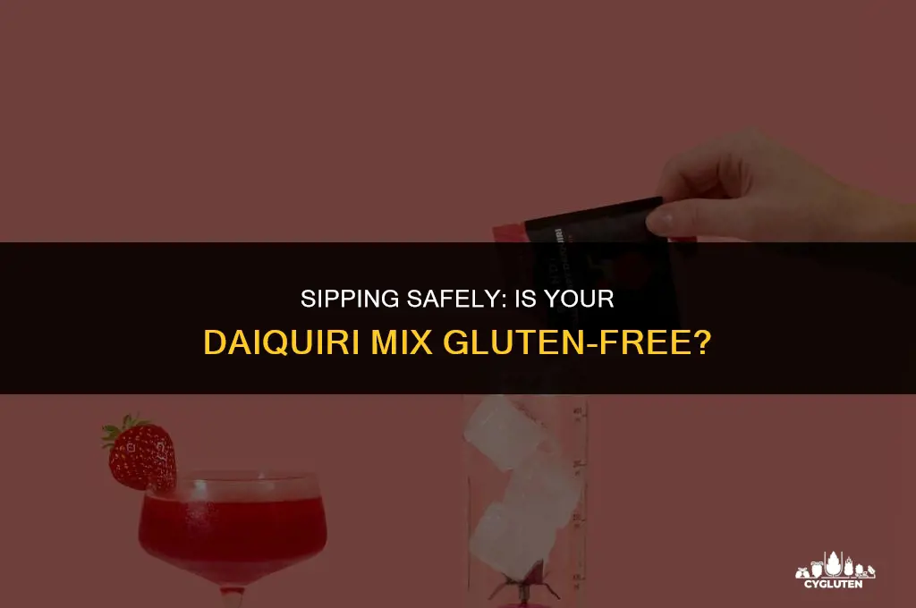 is daiquiri mix gluten free