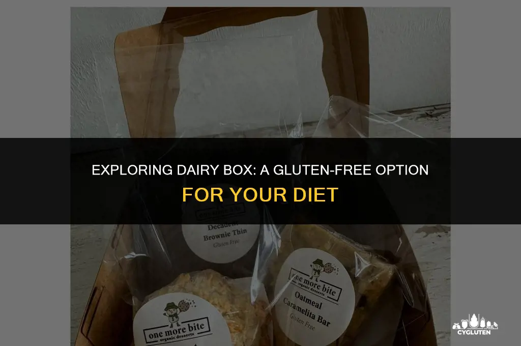 is dairy box gluten free