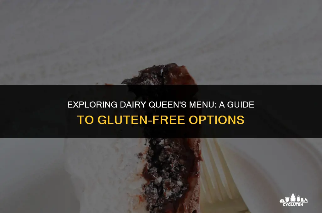 is dairy wueen gluten free
