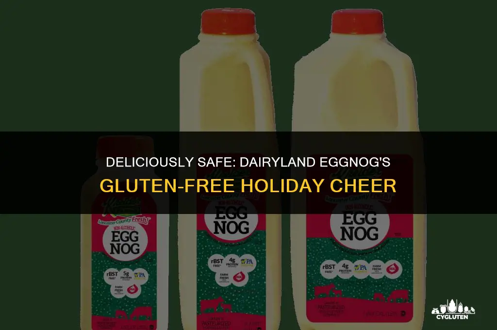 is dairyland eggnog gluten free