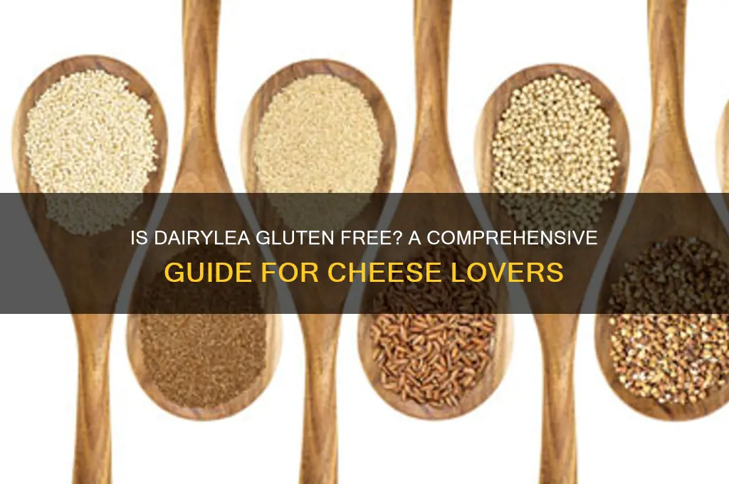 is dairylea gluten free