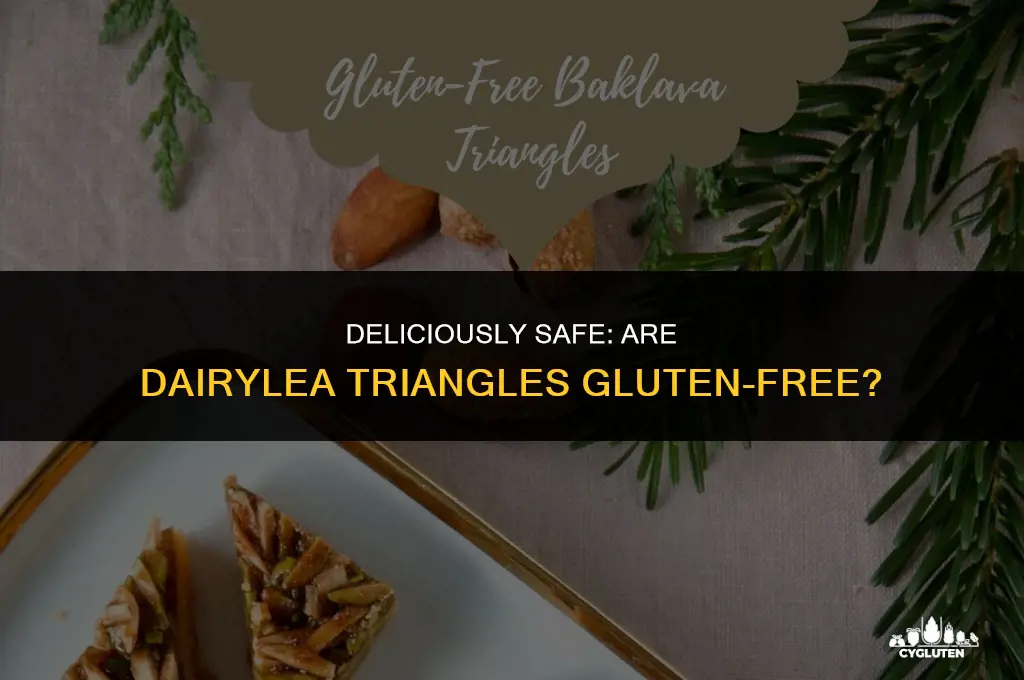 is dairylea triangles gluten free