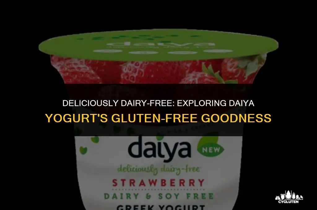 is daiya yogurt gluten free