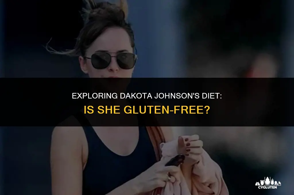 is dakota johnson gluten free