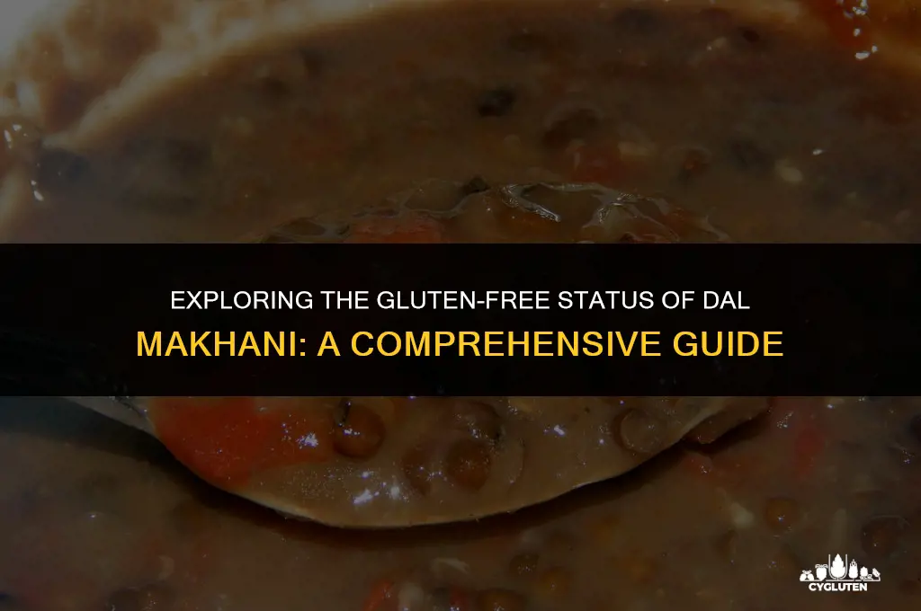 is dal makhani gluten free