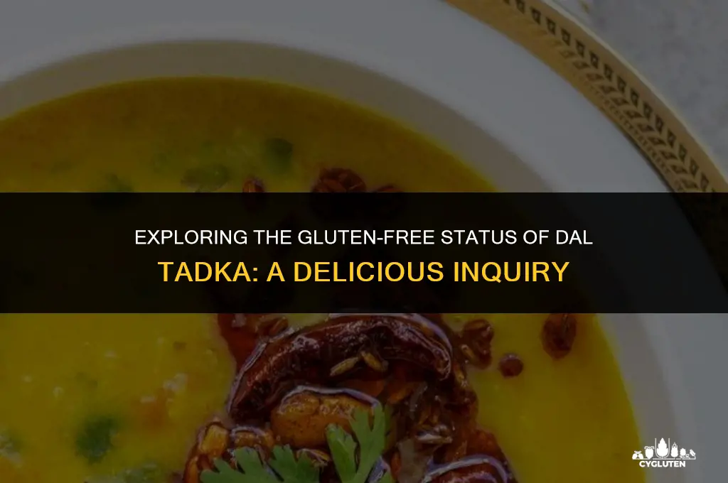 is dal tadka gluten free