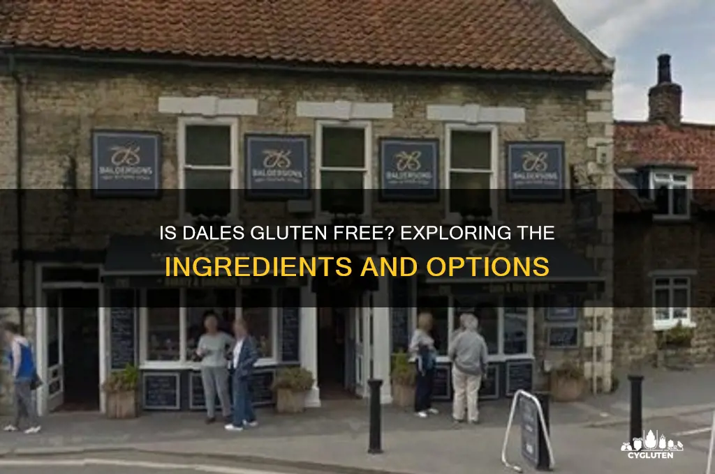 is dales gluten free