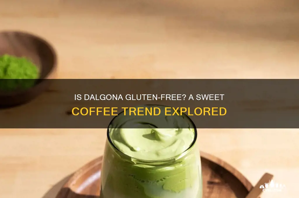 is dalgona gluten free