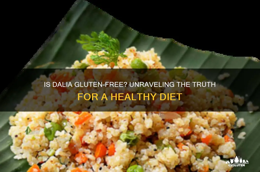 is dalia gluten free