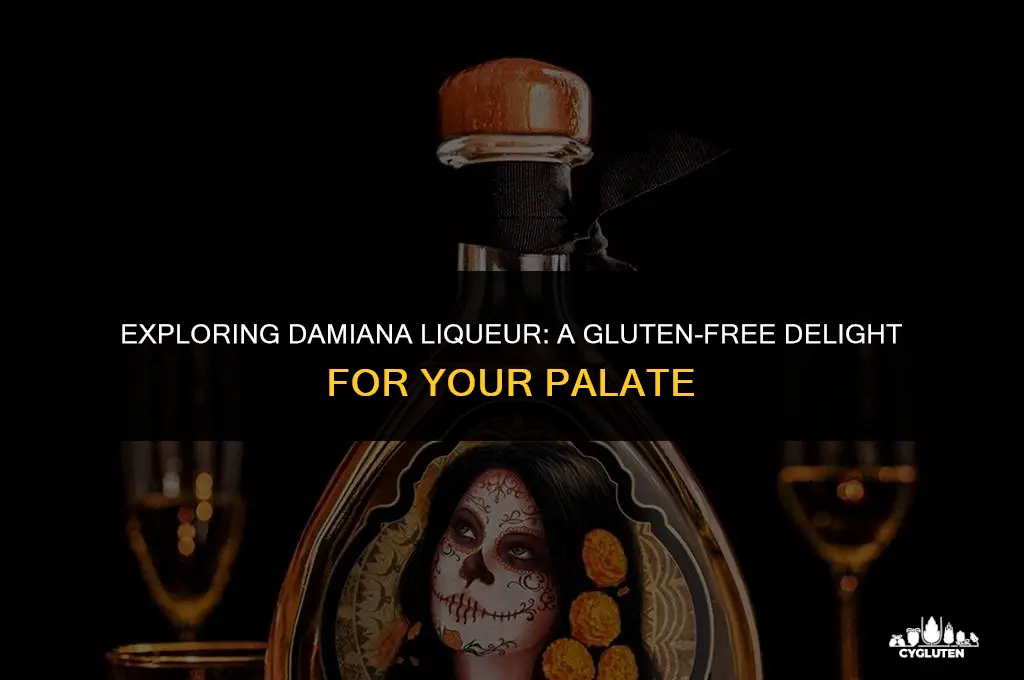 is damiana liqueur gluten free