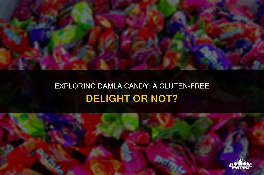 is damla candy gluten free