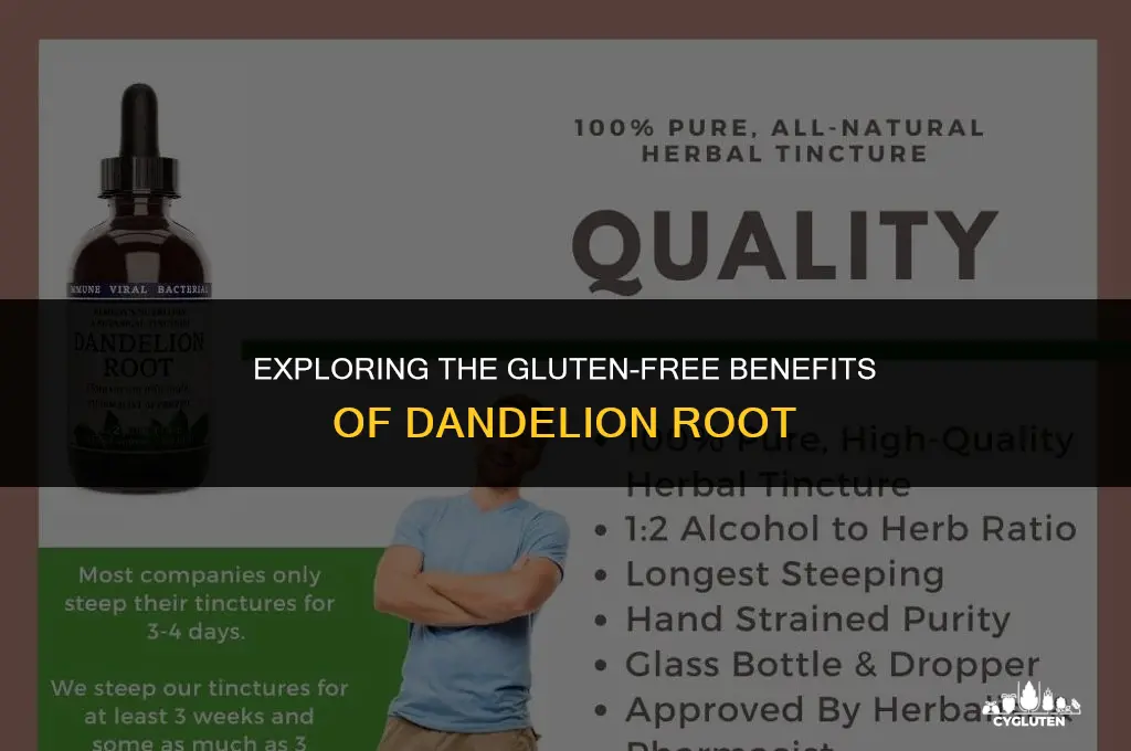 is dandelion root gluten free